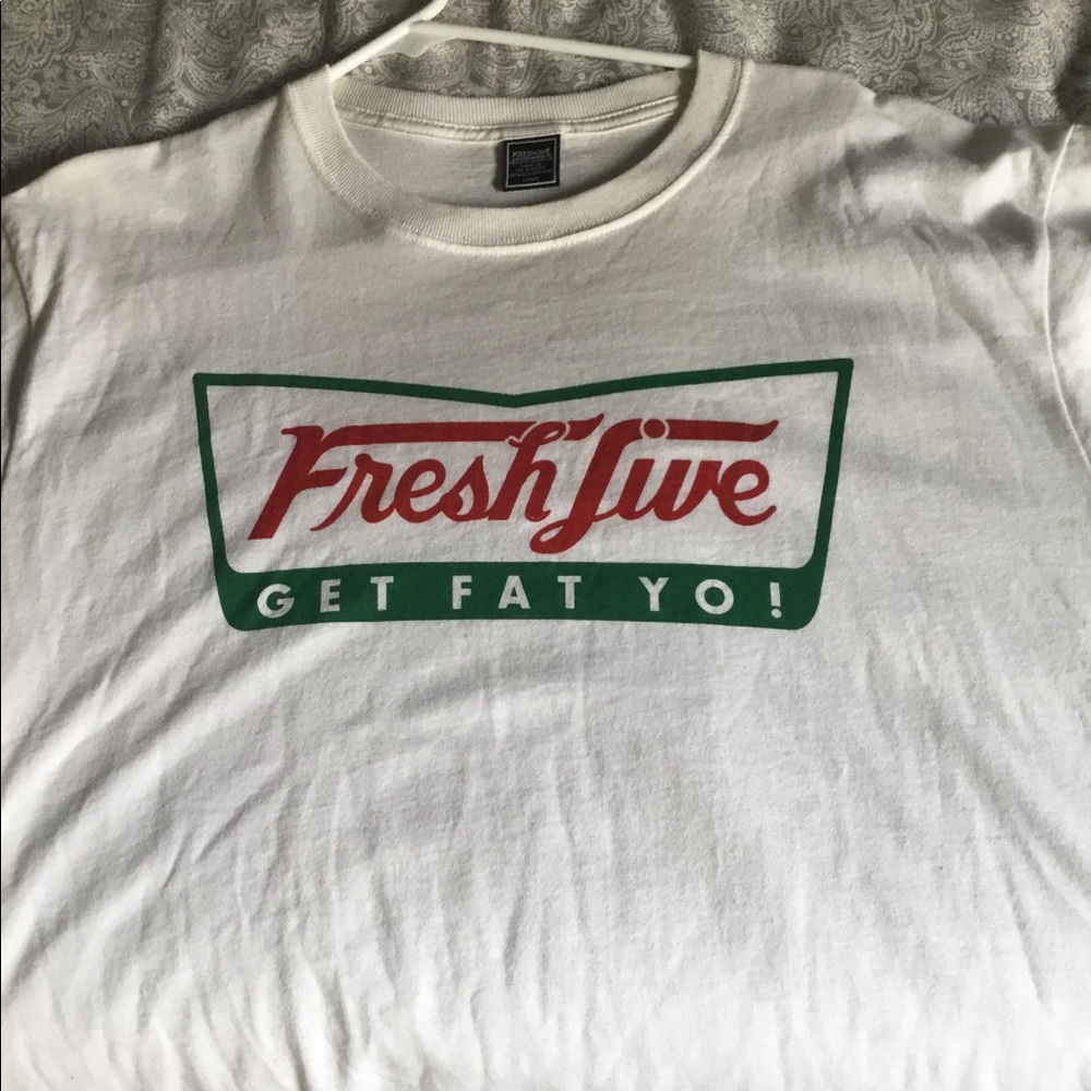 freshjive get fat yo t shirt